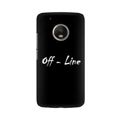 off-Line Wallpaper Mobile Cover For Moto G5 Plus