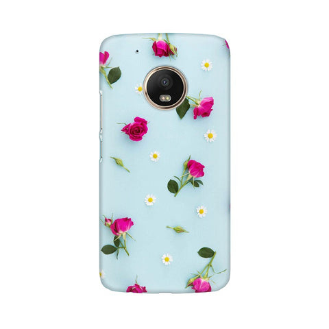 Floral Background Mobile Cover For Moto G5