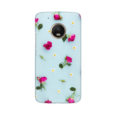 Floral Background Mobile Cover For Moto G5