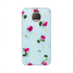 Floral Background Mobile Cover For Moto G5s Plus