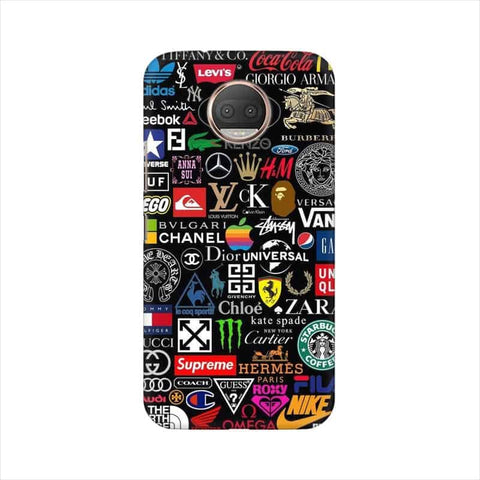 Brands Logo's Mobile Cover For Moto G5s Plus