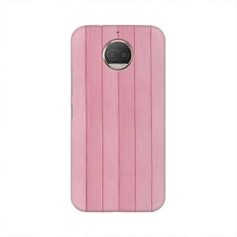 Pink Wood Mobile Cover For Moto G5s Plus