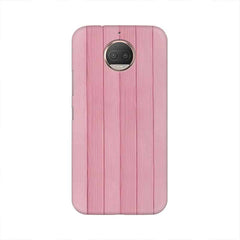 Pink Wood Mobile Cover For Moto G5s Plus