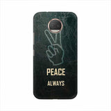 Always Peace Mobile Cover For Moto G5s