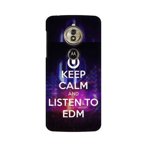 Keep Calm And Listen To EDM Mobile Cover For Moto G6 Play