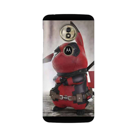 Red Pikachu Mobile Cover For Moto G6 Play