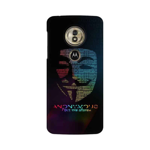 Anon Hackers Mobile Cover For Moto G6 Play