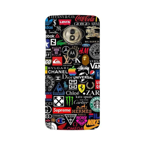 Brands Logo's Mobile Cover For Moto G6 Play
