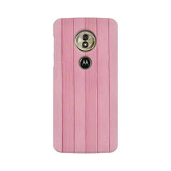 Pink Wood Mobile Cover For Moto G6 Play