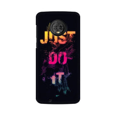 Just Do it Mobile Cover For Moto G6