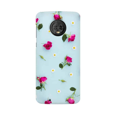 Floral Background Mobile Cover For Moto G6