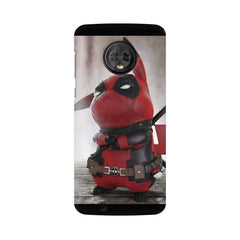 Red Pikachu Mobile Cover For Moto G6