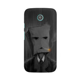 Smoking in The Rain Mobile Cover For Moto G4