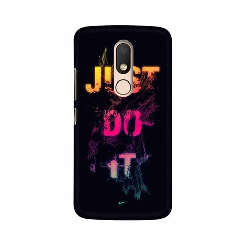 Just Do it Mobile Cover For Moto M
