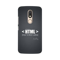 HTML Mobile Cover For Moto M