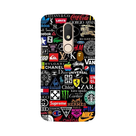 Brands Logo's Mobile Cover For Moto M