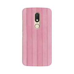 Pink Wood Mobile Cover For Moto M
