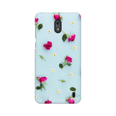 Floral Background Mobile Cover For Nokia 2
