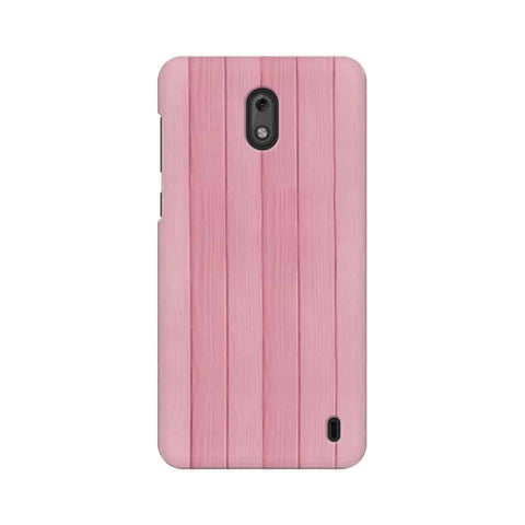 Pink Wood Mobile Cover For Nokia 2