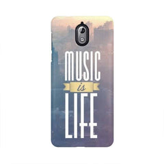 Music is Life Mobile Cover For Nokia 3.1