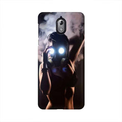 Gas Mask Girl Mobile Cover For Nokia 3.1