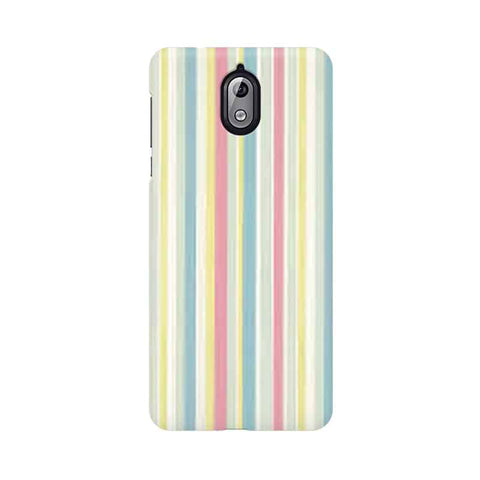 Pastel Lines Mobile Cover For Nokia 3.1