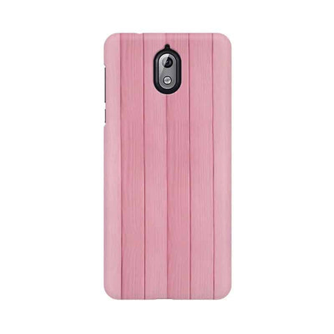 Pink Wood Mobile Cover For Nokia 3.1