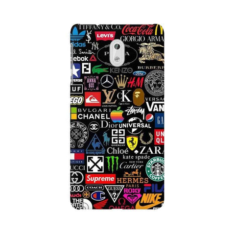 Brands Logo's Mobile Cover For Nokia 3