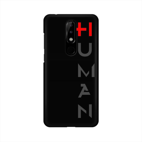 Human Mobile Cover For Nokia 5.1 Plus