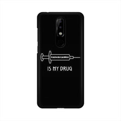 Music is My Drug Mobile Cover For Nokia 5.1 Plus