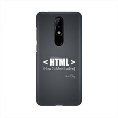 HTML Mobile Cover For Nokia 5.1 Plus