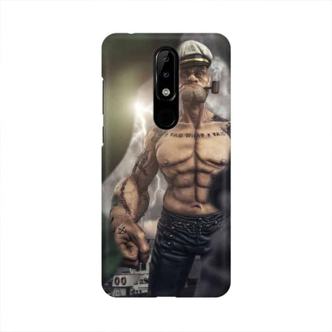 Popeye The Sailor Mobile Cover For Nokia 5.1 Plus