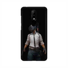 PUBG Printed Mobile Cover For Nokia 5.1 Plus