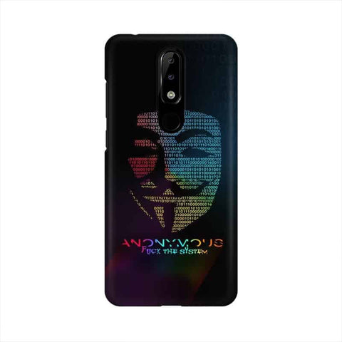 Anon Hackers Mobile Cover For Nokia 5.1 Plus