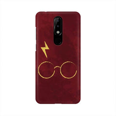 Symbols of Harry Potter Mobile Cover For Nokia 5.1 Plus