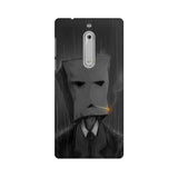 Smoking in The Rain Mobile Cover For Nokia 5