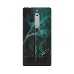 Deathly Hallows Mobile Cover For Nokia 5