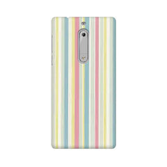 Pastel Lines Mobile Cover For Nokia 5