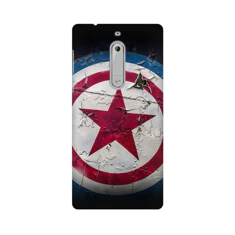 Captain America Mobile Cover For Nokia 5