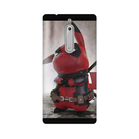 Red Pikachu Mobile Cover For Nokia 5