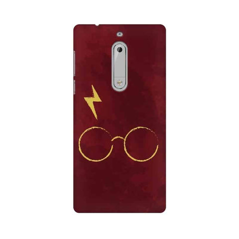 Symbols of Harry Potter Mobile Cover For Nokia 5