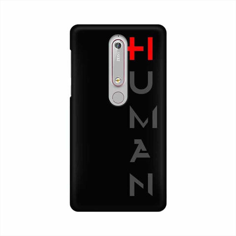 Human Mobile Cover For Nokia 6.1
