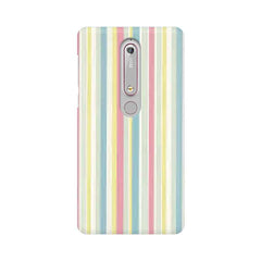Pastel Lines Mobile Cover For Nokia 6.1