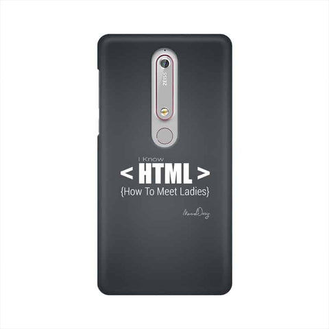 HTML Mobile Cover For Nokia 6.1
