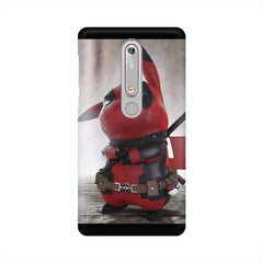 Red Pikachu Mobile Cover For Nokia 6.1