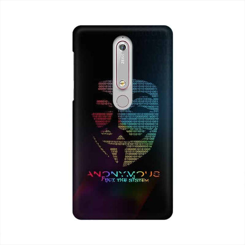 Anon Hackers Mobile Cover For Nokia 6.1
