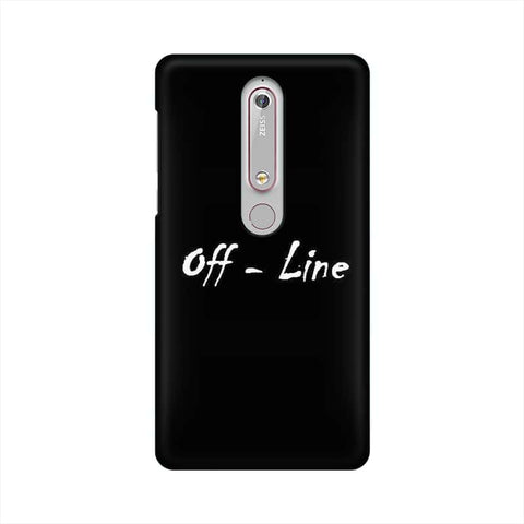 off-Line Wallpaper Mobile Cover For Nokia 6.1
