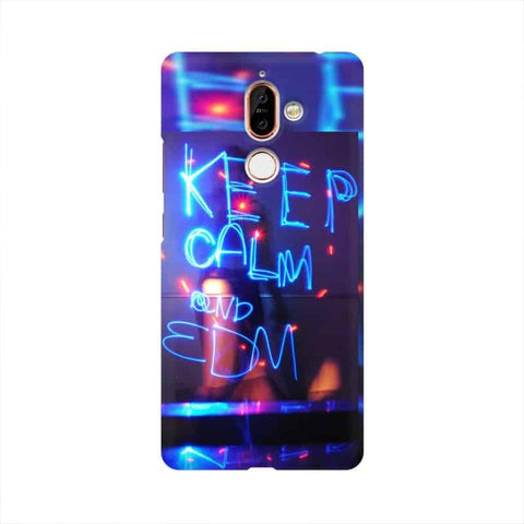 Keep Calm And EDM Mobile Cover For Nokia 7 Plus