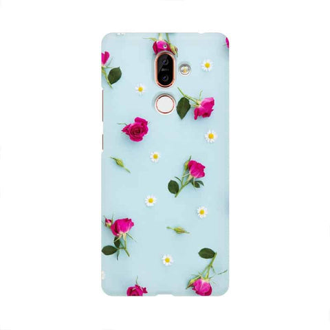 Floral Background Mobile Cover For Nokia 7 Plus
