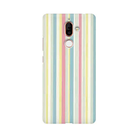 Pastel Lines Mobile Cover For Nokia 7 Plus